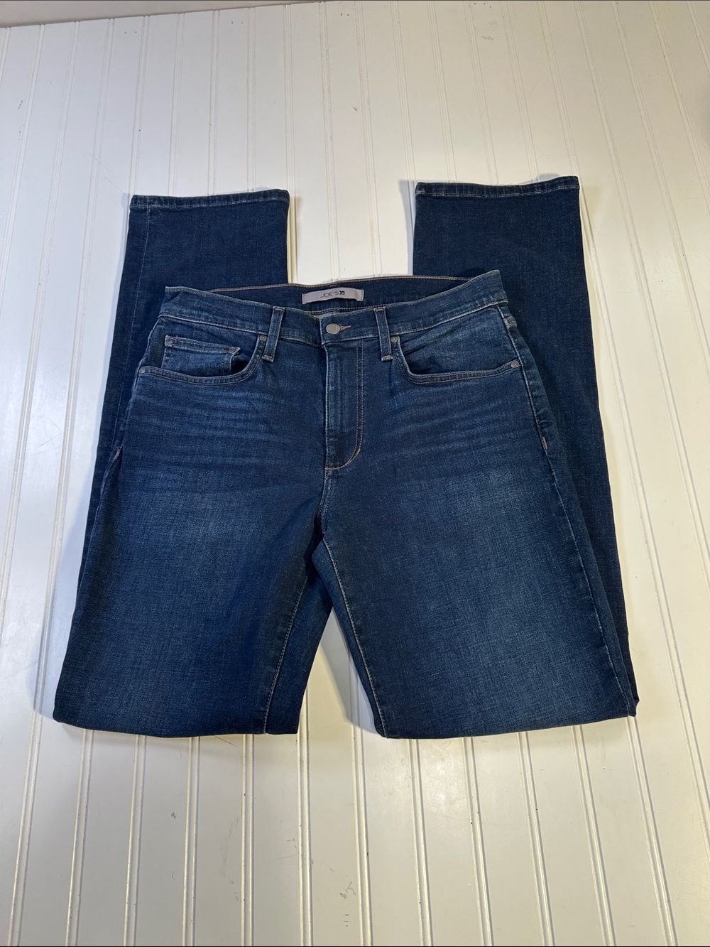 Joe's Jeans Dark Blue Straight Leg Jeans
